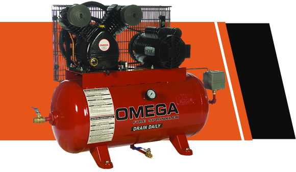 Omega Simplex Tank-Mounted Fire Sprinkler Compressors