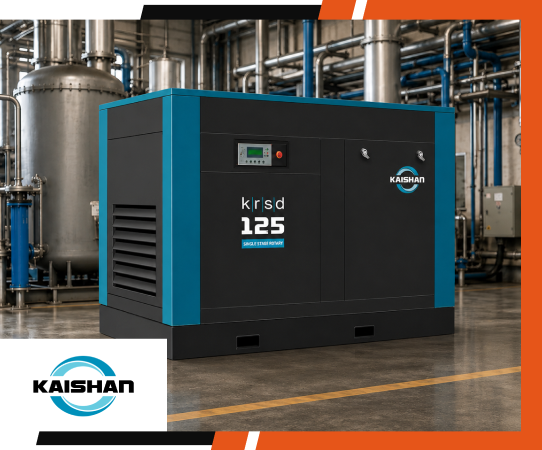 Direct Drive Rotary Screw Compressors Built for Continuous Industrial Demand